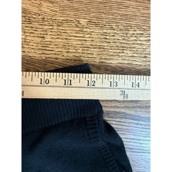 Staud‎ Womens Black Merino Wool Blend Knit Wide Leg Pants - Picture 8 of 11